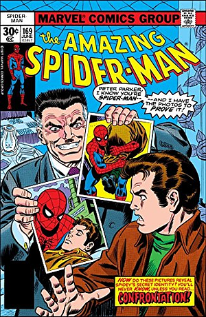 Amazing Spider-Man #169 by Len Wein