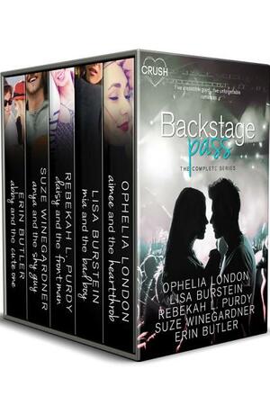 Backstage Pass Boxed Set by Lisa Burstein, Suze Winegardner, Ophelia London, Erin Butler, Rebekah L. Purdy