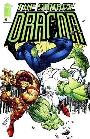 Savage Dragon #60 by Erik Larsen