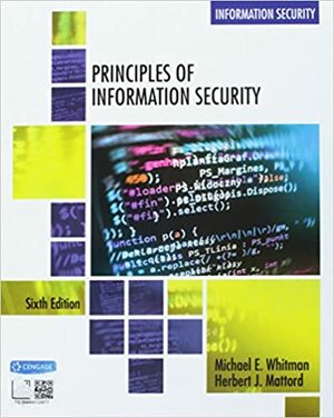 Bundle: Principles of Information Security, 6th + MindTap Information Security, 1 term (6 months) Printed Access Card by Michael E. Whitman, Herbert J. Mattord