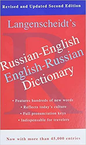 Russian-English Dictionary by Langenscheidt