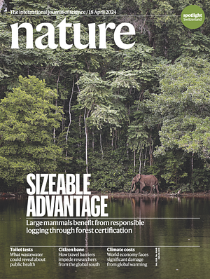 Nature Vol. 628, No. 8008, 467-682 by 