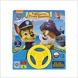 Paw Patrol Pups and the Pirates Treasure Little Steering Wheel by Phoenix International Publications