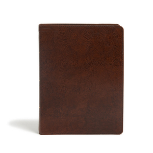 KJV Study Bible, Full-Color, Brown Bonded Leather by Holman Bible Publishers