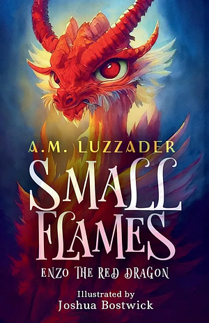 Small Flames Enzo the Red Dragon by A.M. Luzzader