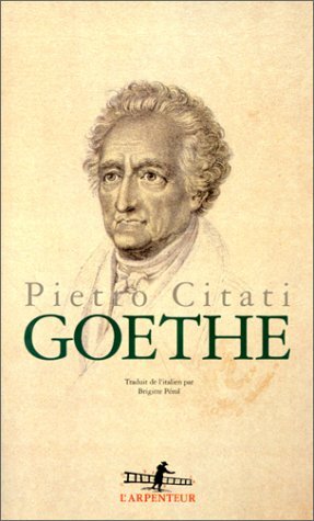 Goethe by Pietro Citati, Brigitte Pérol