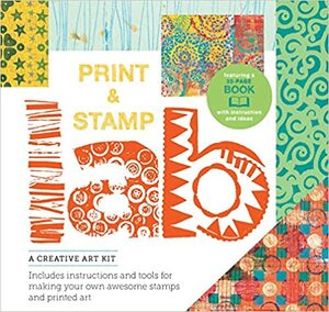 Print and Stamp Lab Kit: A Creative Art Kit, Includes instruction and tools for making your own awesome stamps and printed art Burst: featuring a 32-page book with instruction and ideas by Traci Bunkers