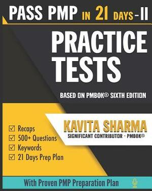 PMP Practice Tests by Kavita Sharma