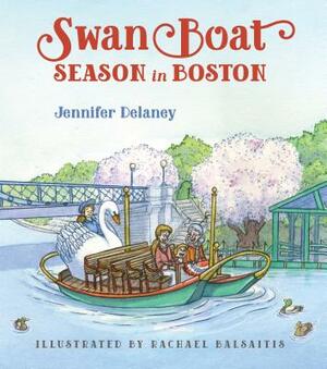 Swan Boat Season in Boston by Jennifer Delaney