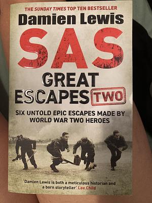 SAS Great Escapes Two: Six Untold Epic Escapes Made by World War Two Heroes by Damien Lewis