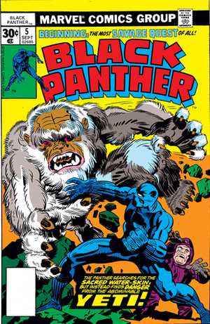 Black Panther 1977 #5 by Jack Kirby