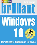 Brilliant Windows 10 by Steve Johnson