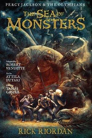 Percy Jackson and the Olympians: The Sea of Monsters, The Graphic Novel by Robert Venditti, Robert Venditti, Attila Futaki