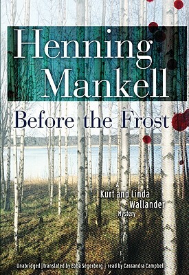 Before the Frost by Henning Mankell