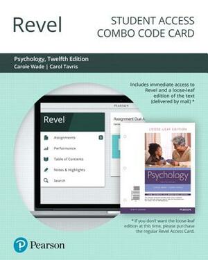 Revel for Psychology -- Combo Access Card by Carole Wade, Carol Tavris