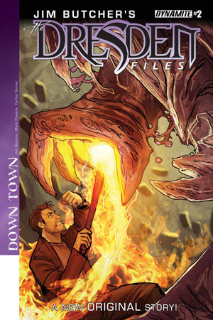 Jim Butcher's Dresden Files: Down Town #2 by Carlos Gómez, Jim Butcher, Mark Powers