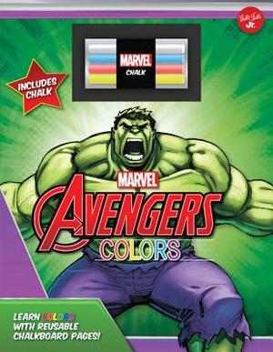 Marvel's Avengers Chalkboard Colors: Learn Colors with Reusable Chalkboard Pages! by Walter Foster Jr Creative Team