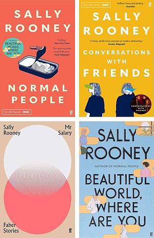 Conversations With Friends, Normal People, Ordinary People, Mr Salary Faber Stories 4 Books Collection Set by Sally Rooney, Diana Evans