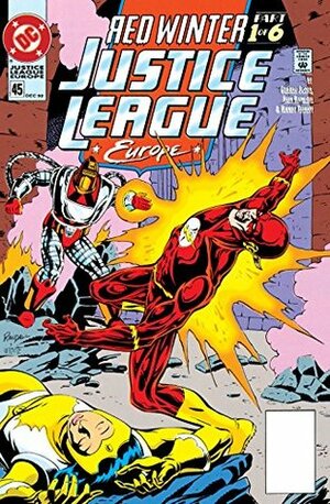 Justice League Europe (1989-1993) #45 by Gene D'Angelo, Ron Randall, Randy Elliott, Bill Oakley, Gerard Jones