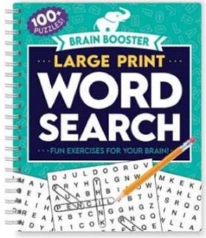 Brain Booster Large Print Word Search by Kidsbooks