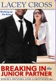 Breaking in the Junior Partner by Lacey Cross