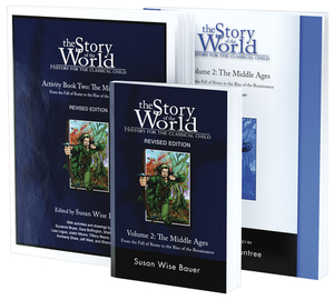 Story of the World, Vol. 2 Bundle: History for the Classical Child: The Middle Ages; Text, Activity Book, and Test & Answer Key by Susan Wise Bauer