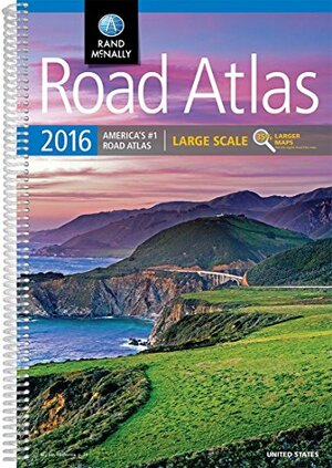 Road Atlas Large Scale by Rand McNally &amp; Company