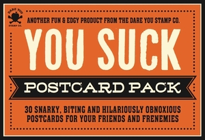 The You Suck Postcard Pack by Cider Mill Press