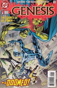 Genesis Omnibus by Chuck Dixon, Doug Moench, William Messner-Loebs, Peter A. David, Dan Abnett, Christopher Priest, Alan Grant, Tom Peyer, Karl Kesel, Dan Jurgens, John Byrne, Andy Lanning, Dan Raspler, Jerry Ordway, James D. Robinson, John Ostrander, Ron Marz, Denny O'Neil, Louise Simonson, Chris Claremont