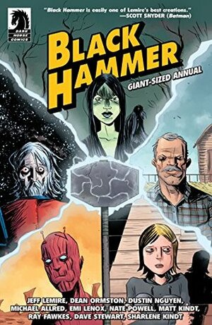 Black Hammer Giant-Sized Annual by Dustin Nguyen, Jeff Lemire, Matt Kindt, Nate Powell, Dave Stewart, Emi Lenox, Ray Fawkes