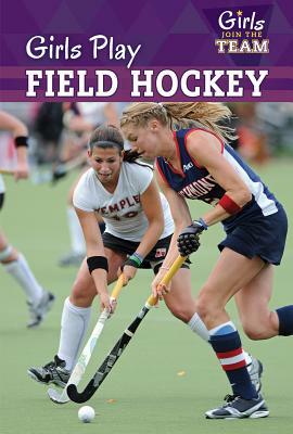 Girls Play Field Hockey by David Anthony