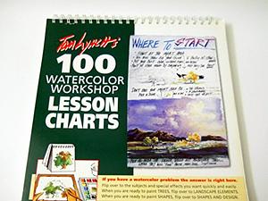 Tom Lynch 100 Watercolor Workshop Lesson Charts by Tom Lynch