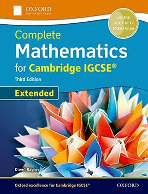 Extended Mathematics for Cambridge IGCSE by David Rayner