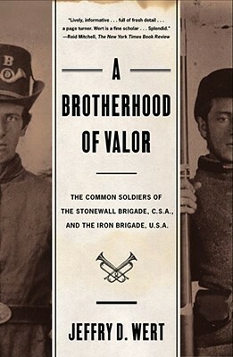 A Brotherhood Of Valor: The Common Soldiers Of The Stonewall Brigade C S A And The Iron Brigade U S A by Jeffry D. Wert