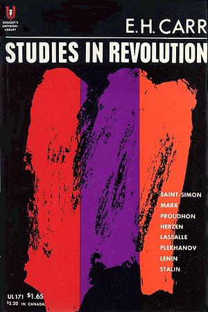 Studies in Revolution by Edward Hallett Carr