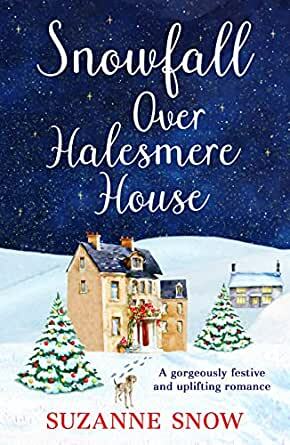 Snowfall Over Halesmere House  by Suzanne Snow