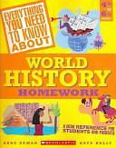 Everything You Need to Know about World History Homework by Kate Kelly, Anne Zeman