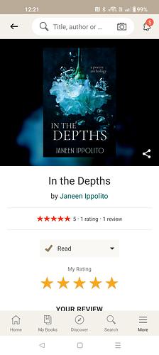 In The Depths: A Poetry Anthology  by Janeen Ippolito
