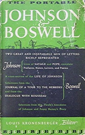 The Portable Johnson & Boswell by James Boswell, Louis Kronenberger, Samuel Johnson