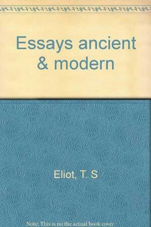 For Lancelot Andrews by T.S. Eliot