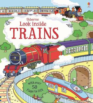 Look Inside Trains by Alex Frith