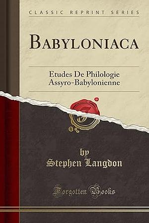 Babyloniaca by Berossus