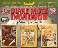3 Culinary Mysteries by Diane Mott Davidson