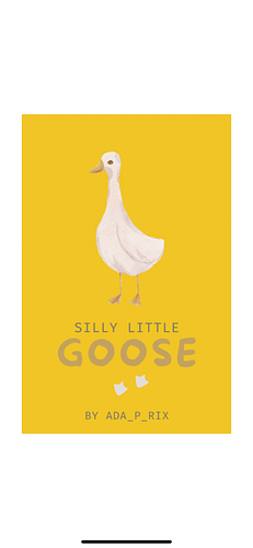 Silly Little Goose by Ada_P_Rix