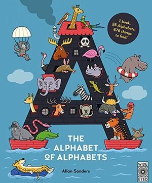 Search and Find Alphabet of Alphabets by Mike Jolley, Allan Sanders, A.J. Wood