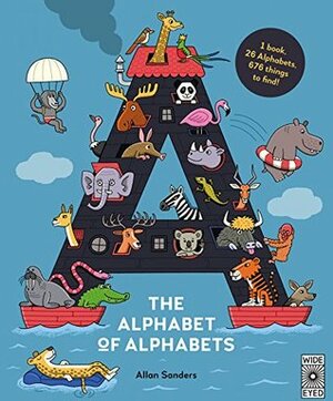 Search and Find Alphabet of Alphabets by A.J. Wood, Allan Sanders, Mike Jolley