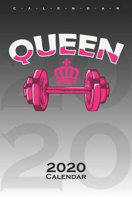 Fitness "Queen" Calendar 2020: Annual Calendar for Couples and best friends by Partner de Calendar 2020