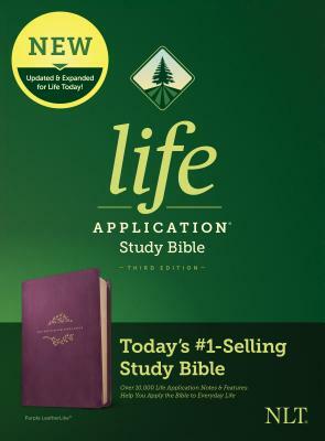 NLT Life Application Study Bible, Third Edition (Leatherlike, Purple) by 