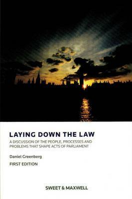 Laying Down the Law by Daniel Greenberg