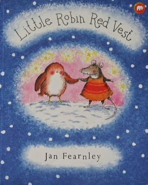 Little Robin Red Vest by Jan Fearnley